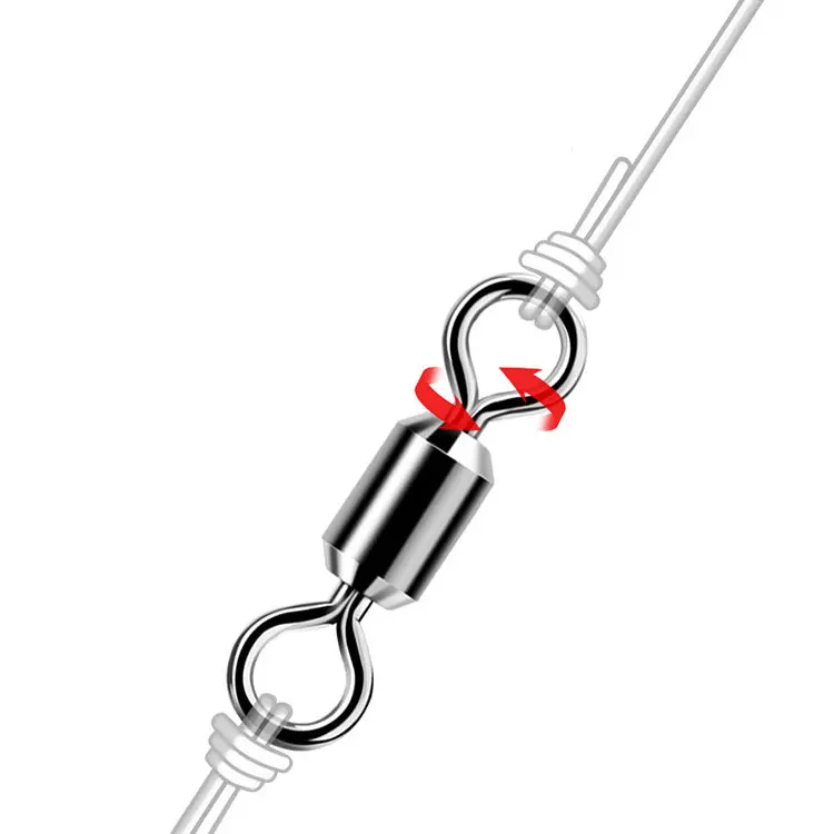 fast rotating rolling large hooked snap heavy duty saltwater ball bearing t stainless steel 3 way swivel fishing