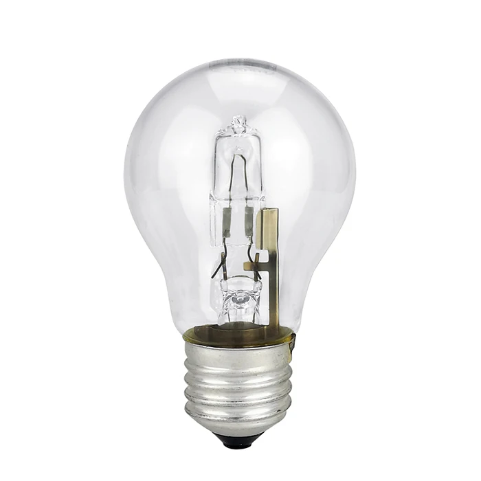 Высокий люмен производитель Китай стекло 110v 220v E27 B22 18W 28W 42W 58 Вт 70 105 галогенная лампа HAL-A