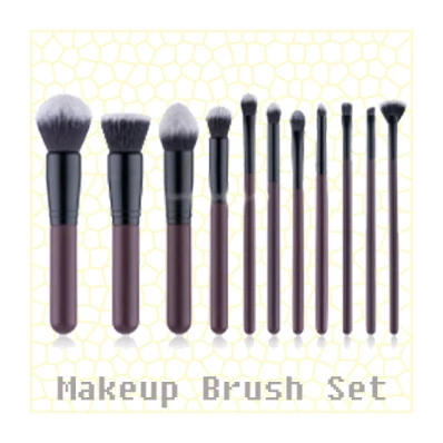 Plastic 20pcs professional brushes custom order cosmetic ferrule makeup brush Makeup Brush Set for wholesales