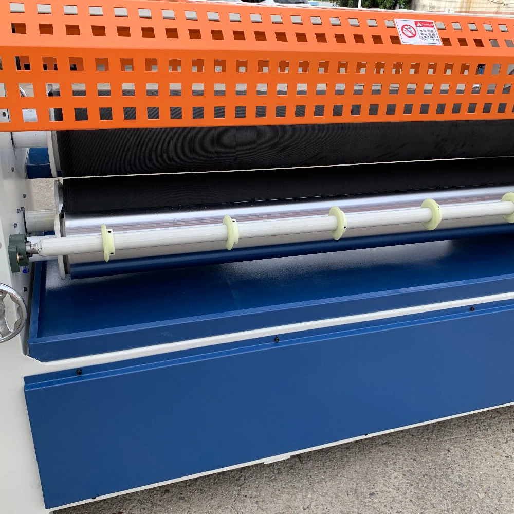 double sides polyurethane glue spreader roller sperading machine for plywood