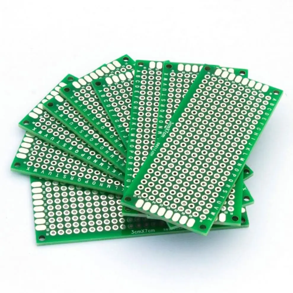 10 шт., универсальная печатная плата 3x7 см
