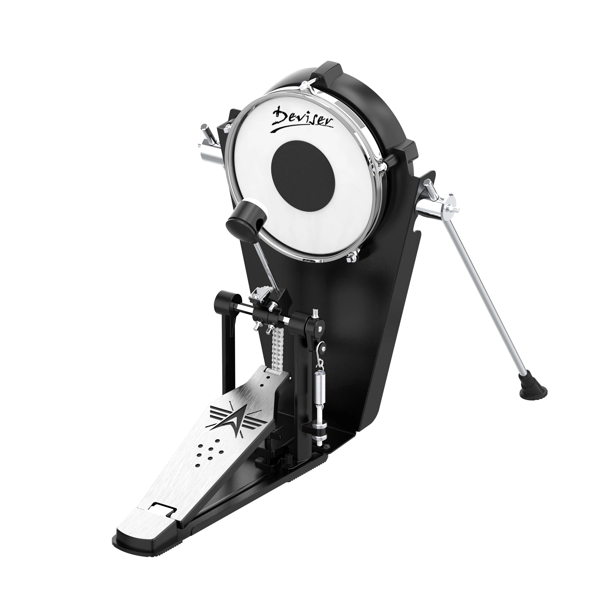 Professional electric drum set five drums four cymbals musical drums instruments