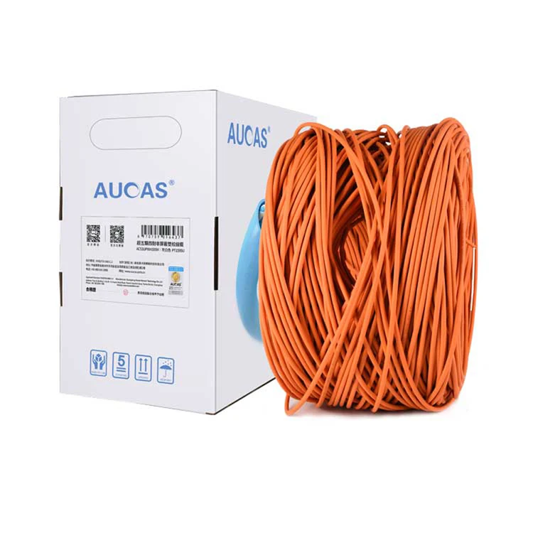 Factory price High Quality Pure Copper Cu Conductor Network Outdoor UTP Cat6 Cable Cat5 Cat5e Cat 5e Power Cable
