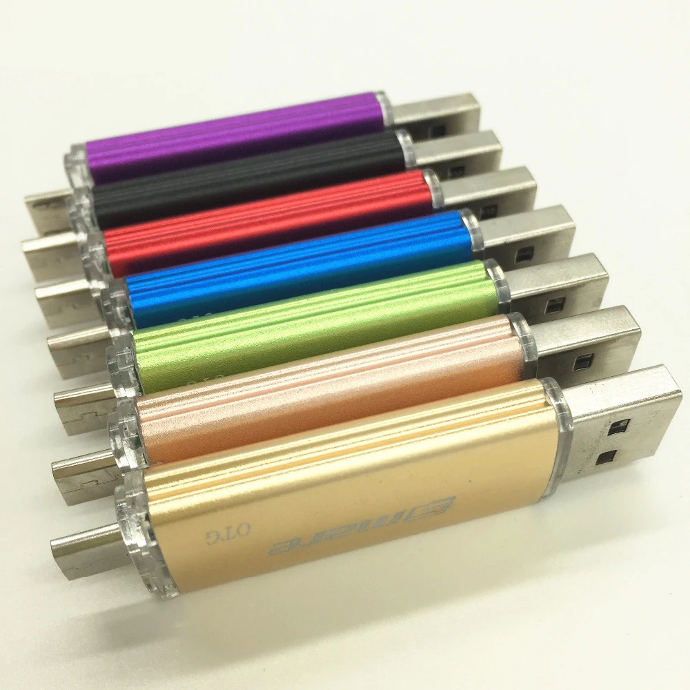 Высокоскоростной OTG USB флэш-накопитель 128 ГБ 8 ГБ 16 ГБ 32 ГБ 64 ГБ флэш-накопитель для смартфона пользовательский OTG USB флэш-накопитель