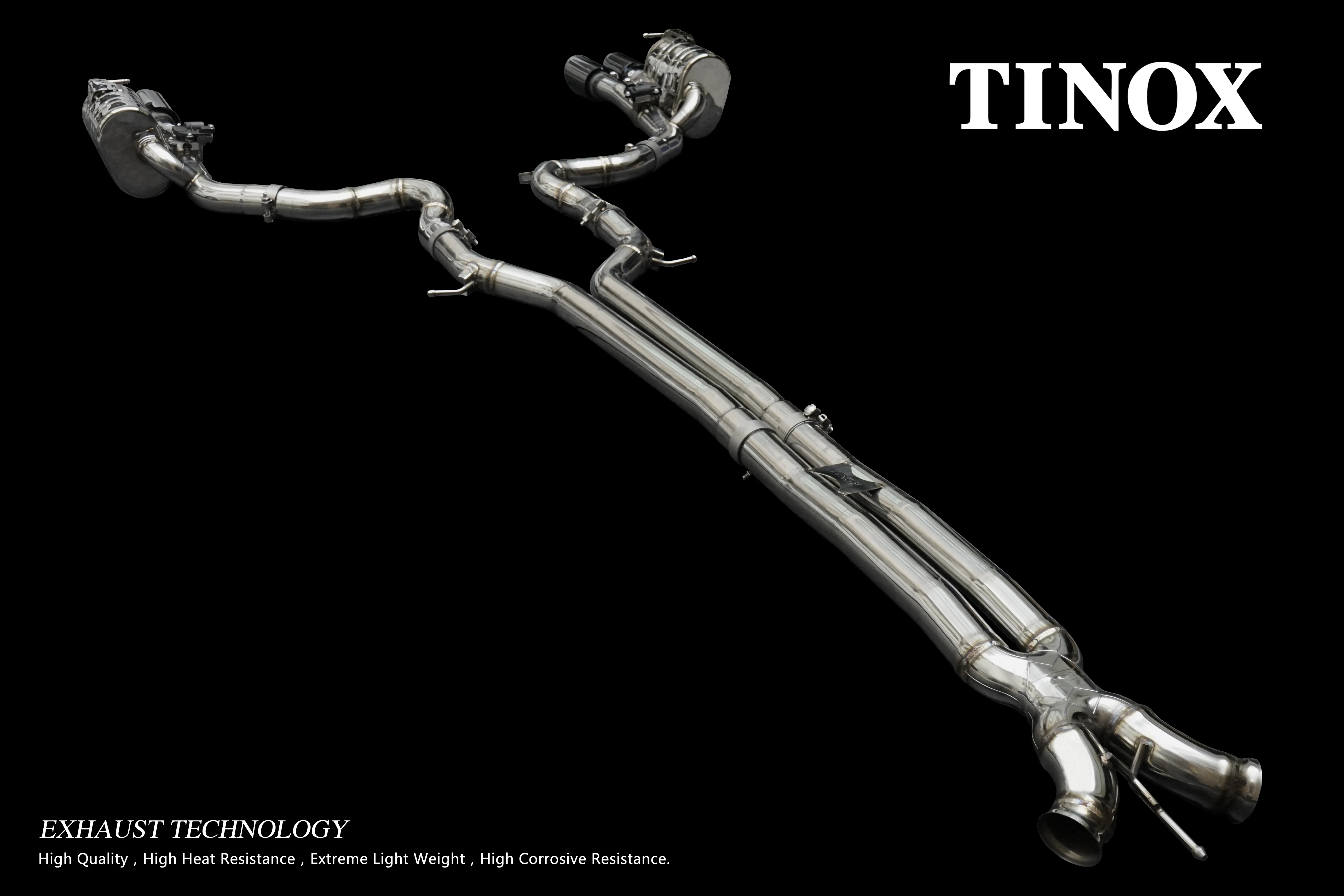 high quality high Performance Catback Exhaust For Porsche Panamera 971 970 Stainless Exhaust Pipe Muffler Car Exhaust System