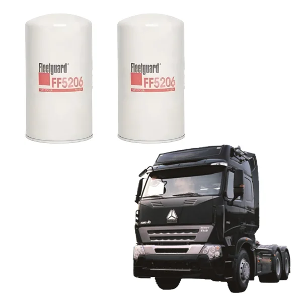 FF5206 Sinotruk Howo Oil And Fuel Filter For Car WEICHAI YUCHAI Engine Parts