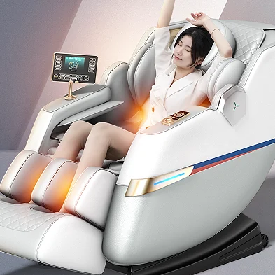 VCT-Y02 the best jade massage stick with zero gravity heart rate monitoring, negative oxygen ion full body massage chair