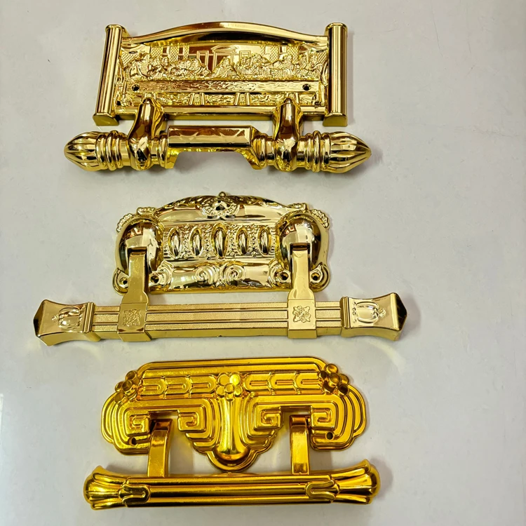 h9044 burial funeral accessories supplies for adult casket fittings for coffin plastic decorative casket handles in cheap price