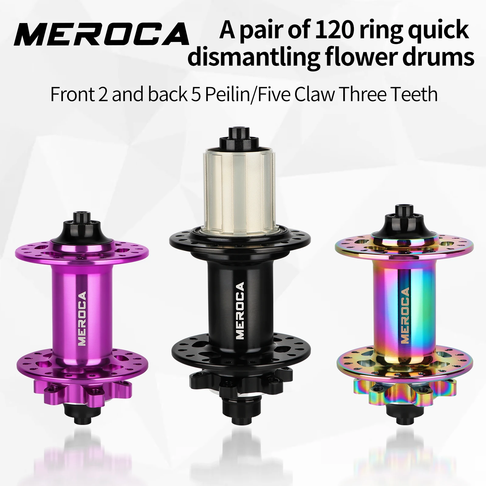 MTB 32H Bearing Aluminum Alloy Bike Parts Front Rear 100/135 mm QR 32 Holes Disc Brake Bicycle Hubs Mountain Bike Accessories