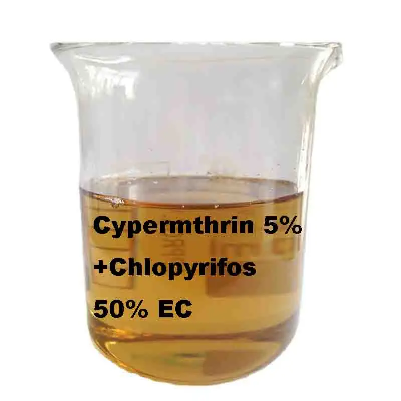 Смесь инсектицидов хлорпирифос 50% циперметрин 5% EC с лучшим качеством