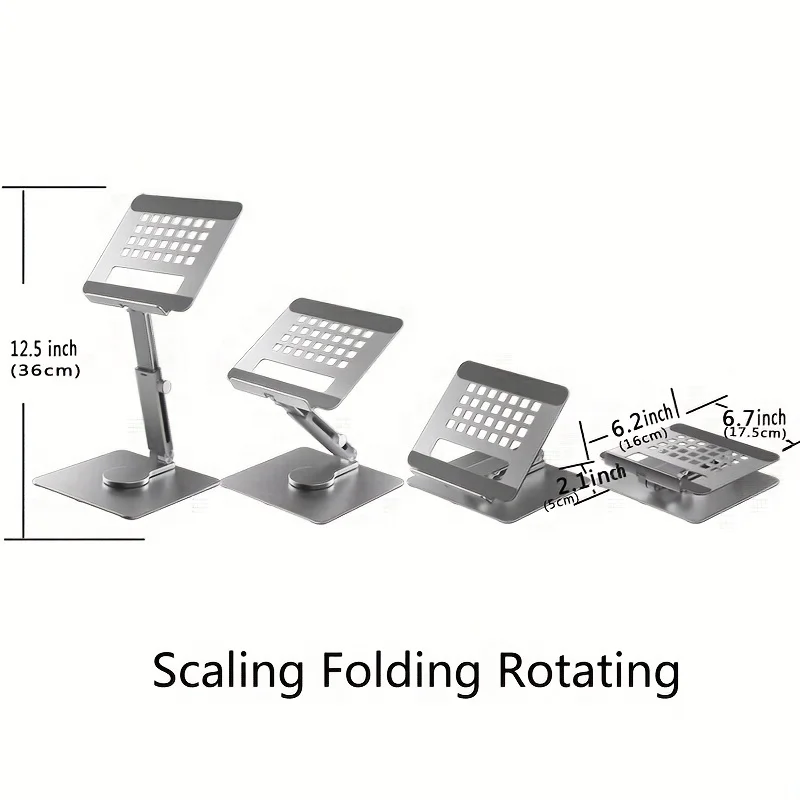 Multifuncional Adjustable Angle Home Office Standing Desk Table Foldable Tablet PC Computer Holder Stand For Laptop