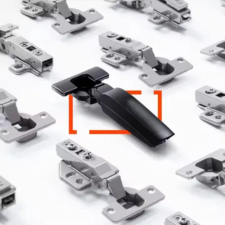 Zuo Gang Wingless Hinge Hydraulic Folding Spring Concealed Hinges Cabinet Hardware Soft Close Cabinet Furniture Hinges