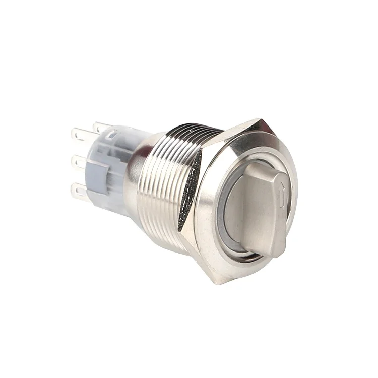 LT22-11EZX3JS поворотный переключатель 4 Pin ВКЛ-ВЫКЛ-на переключающий pushh кнопка переключения
