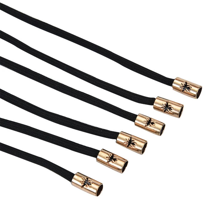 Фабричный шнур из полиэстера на заказ, цветные красивые круглые шнуры, шнурок с толстовкой, шнурок с металлическими наконечниками