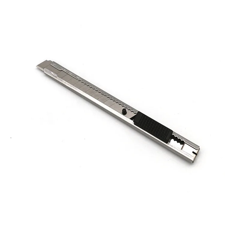 cheap mini sliding blade wallpaper 30 degree utility knife with auto lock