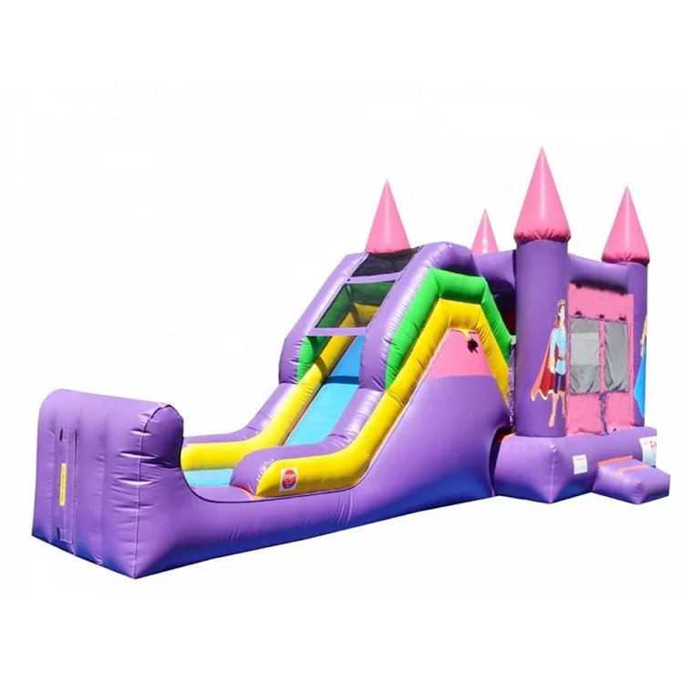Large Custom Theme Bounce Castle Inflatable Frozen Trampoline Basketball Hoop Inside
