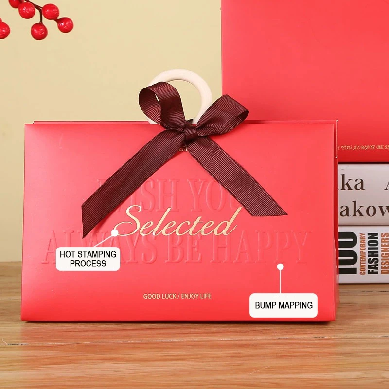 Free Design Luxury Feeling holicholic  Christmas Creative snow baking handmade cakes Celebration gift box