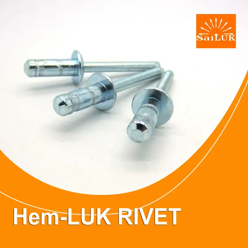 DIN Standard High Strength Structural Rivet Hemlock Carbon Steel Blind Rivet