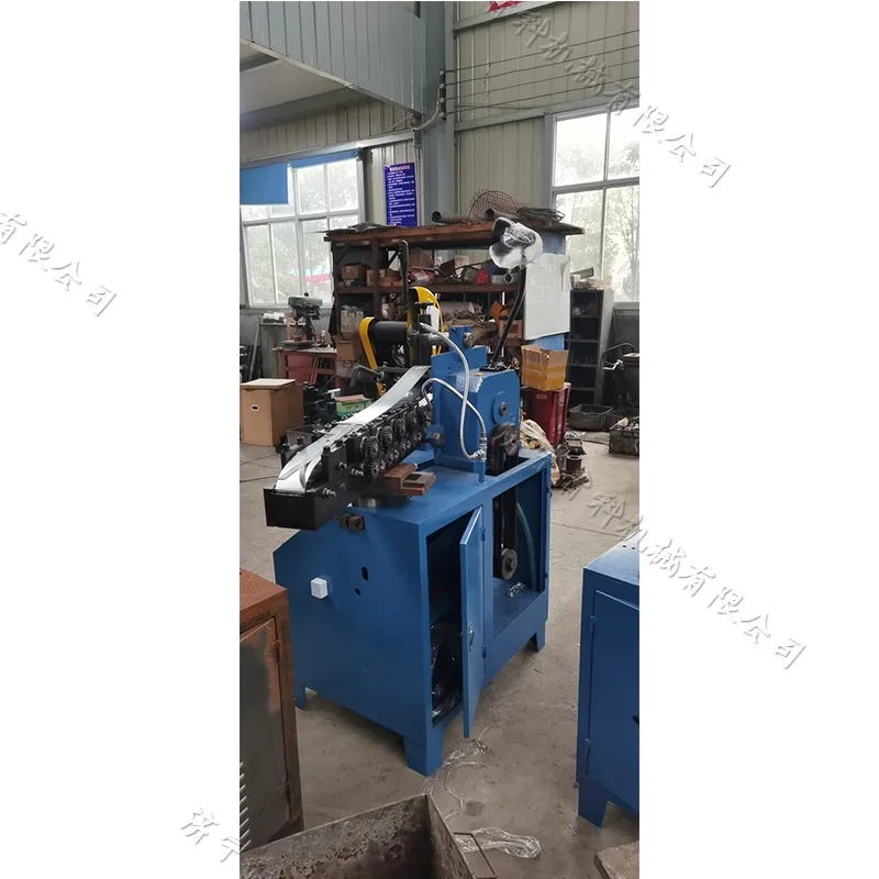 200 type corrugated pipe forming machine   Construction Prestressing Machinery  Stainless steel round pipe screwing machine