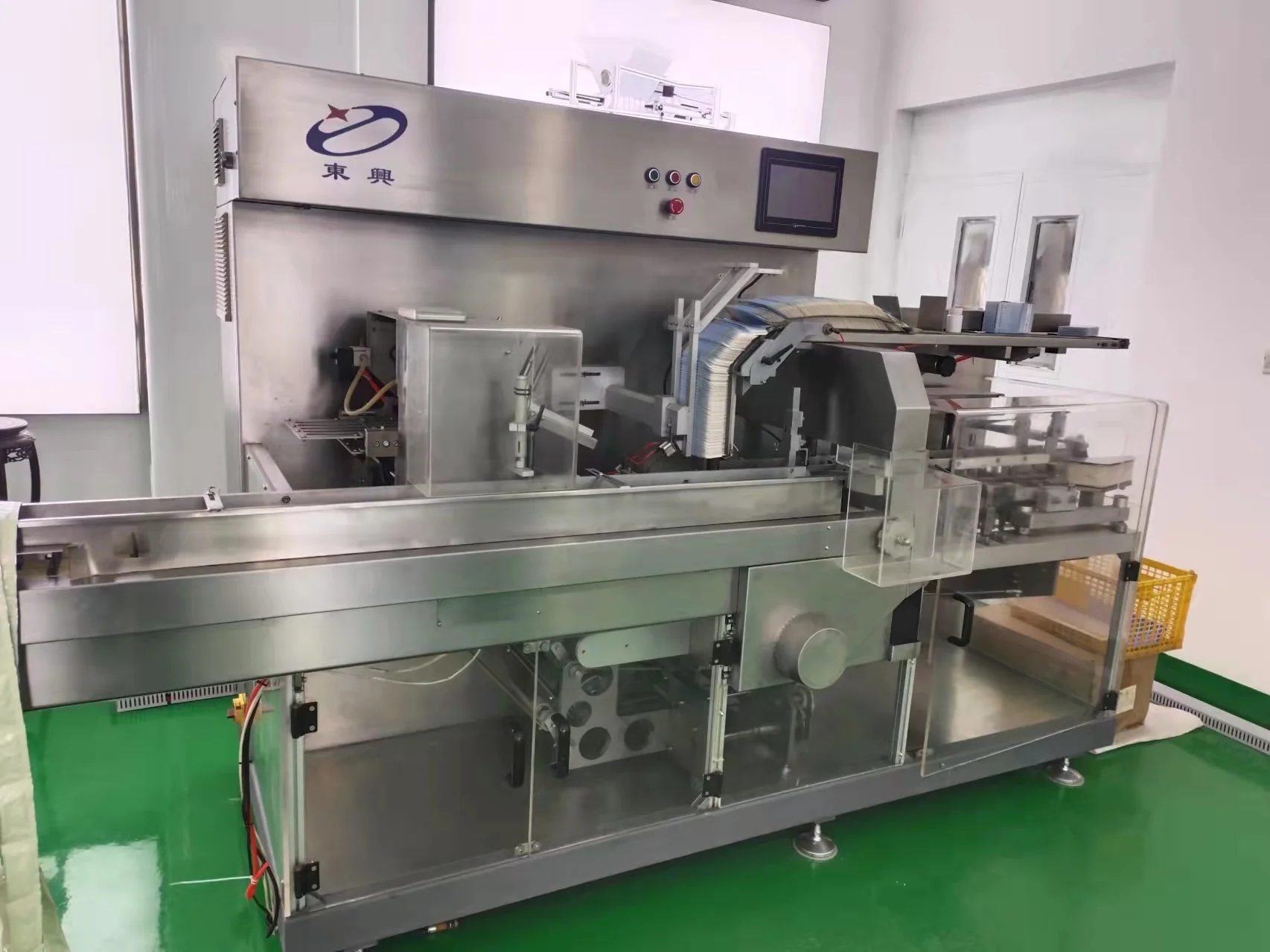 Automatic Cartoon Box Making Machine for Drug Packing Production Line