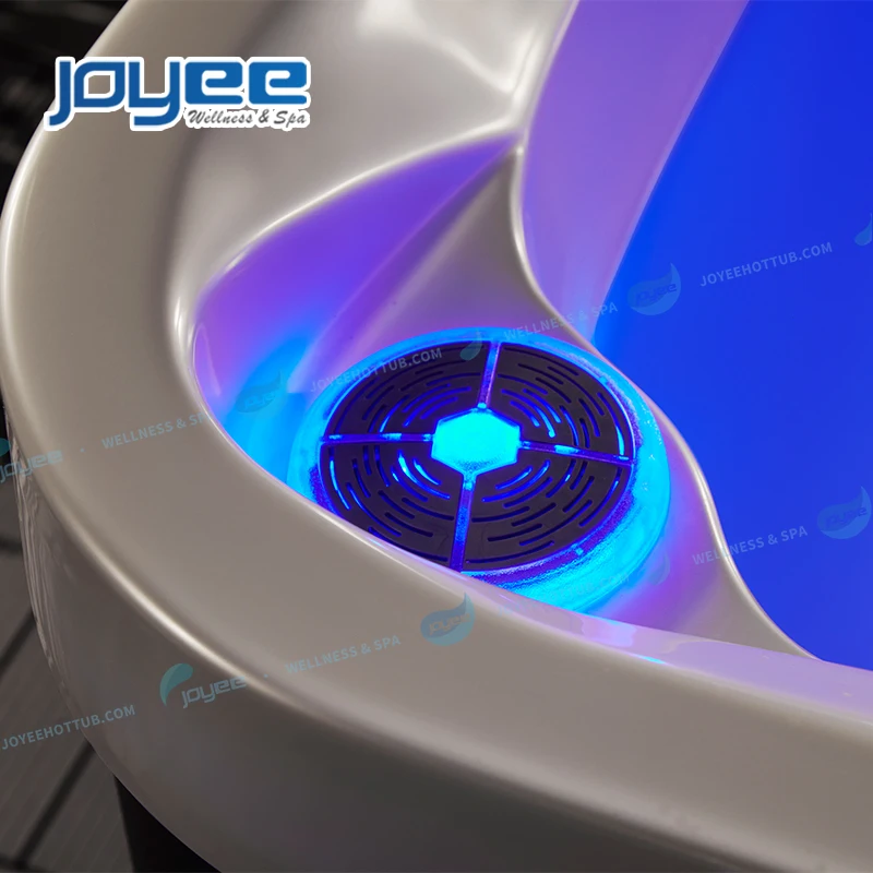 JOYEE 5 Persons Balboa System Acrylic Hot Tube Outdoor Spa With Jacuzzier Party Bathtub Massage hot tube spa jacuzzier