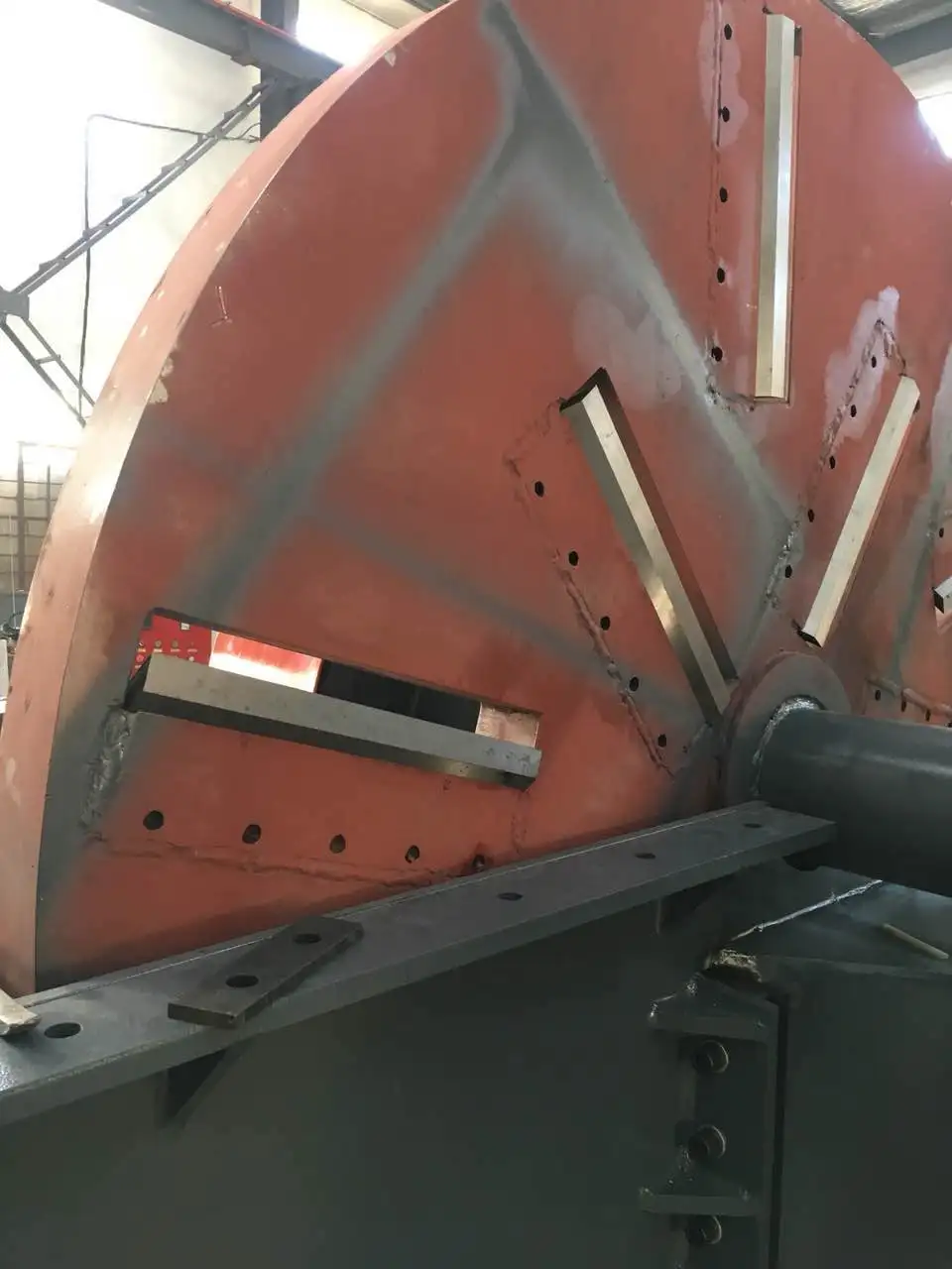 IVIMA high capacity 315-630mm big long PE pipe recycling fast shredder machine/complete whole HDPE tube rapid chipper crusher