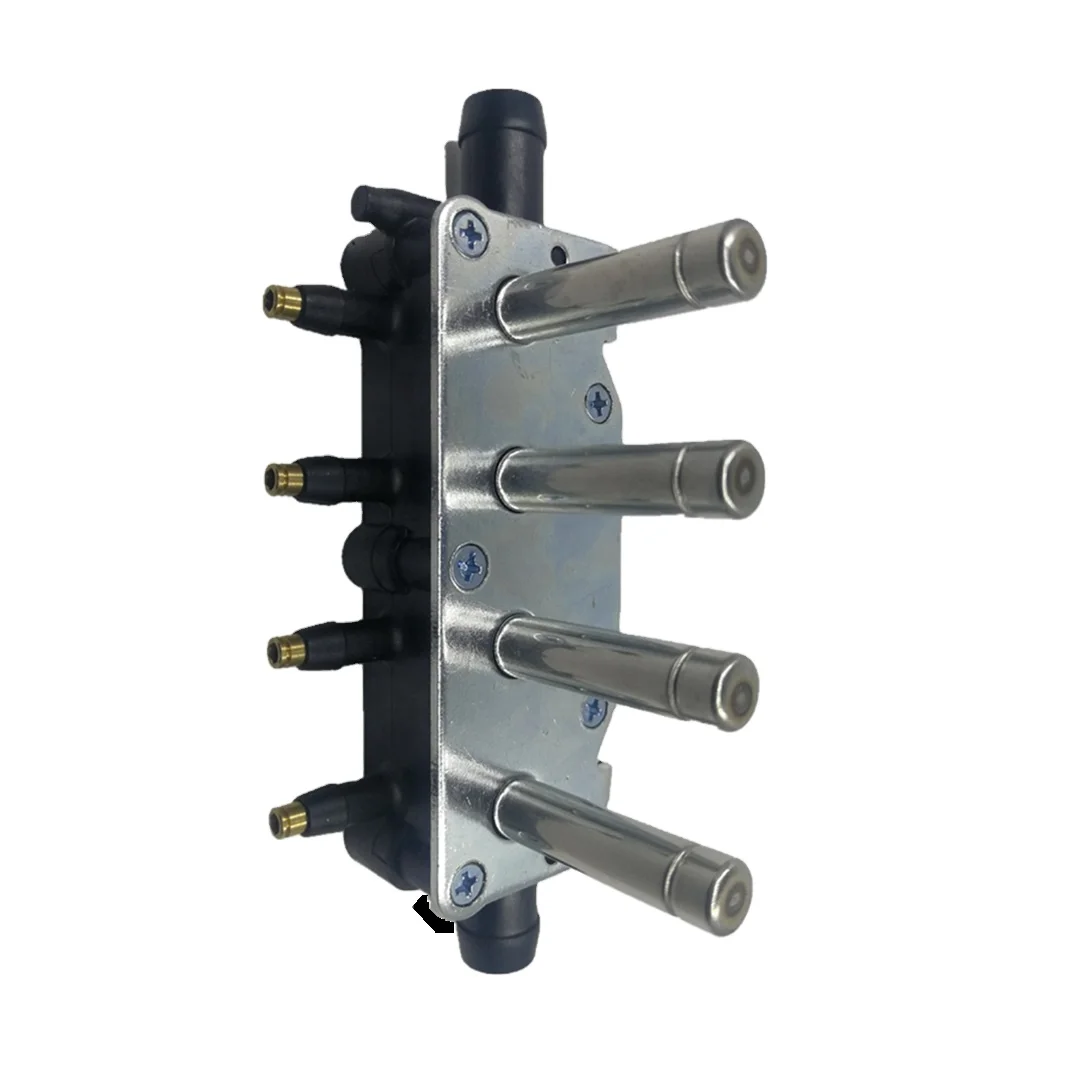 2-Ohm 4-Cylinder OMVL Type Rail Injector for Autogas Conversion Kit