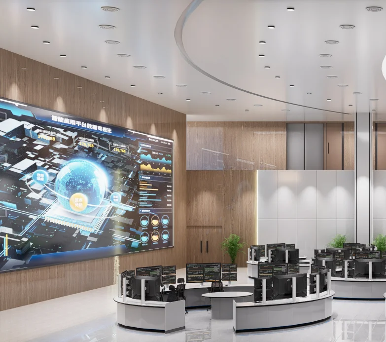 kesino custom ergonomic design sit-stand control room console for financial institution command center control room furniture