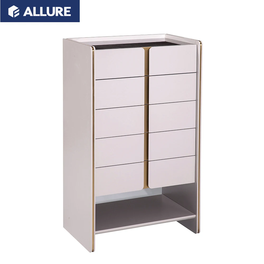 Allure Simple Design Interior Household Modern Dining Room Furniture Buffet Cabinet For Apartment