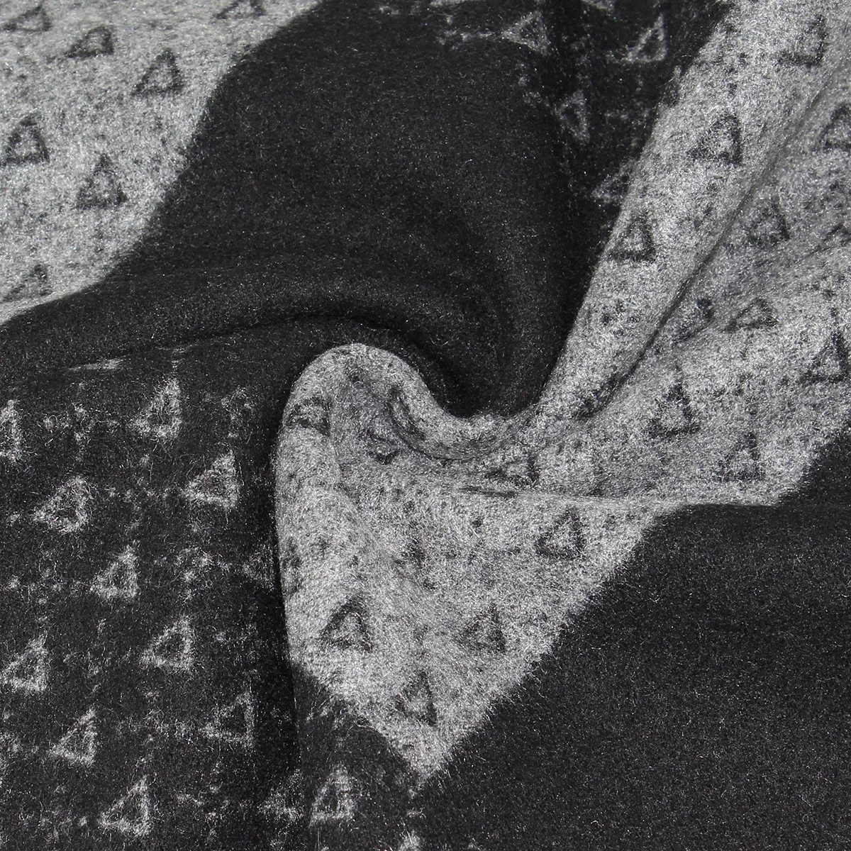 Winter Grey Black Scarf Men Zhejiang Scarf Manufacturers Wool And Polyester Shawls And Scarves For Man