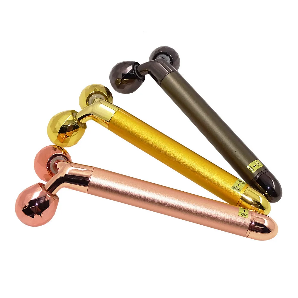 2022 Mismon Mini Microcurrent Face Roller Massage Facial Lifting Machine Slim Beauty Device