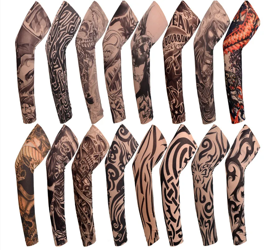 Wholesale New Cool Sleeve Designs Long Lasting Temporary Body Art Full Arm Tattoo Sleeve Cover For Men