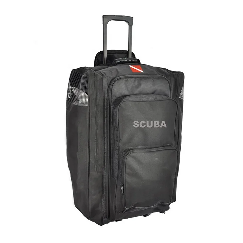 Trolley Scuba bag Roll dive gear Bag professional Diving accessories Bag wheeled Snorkeling Gear Storage backpack