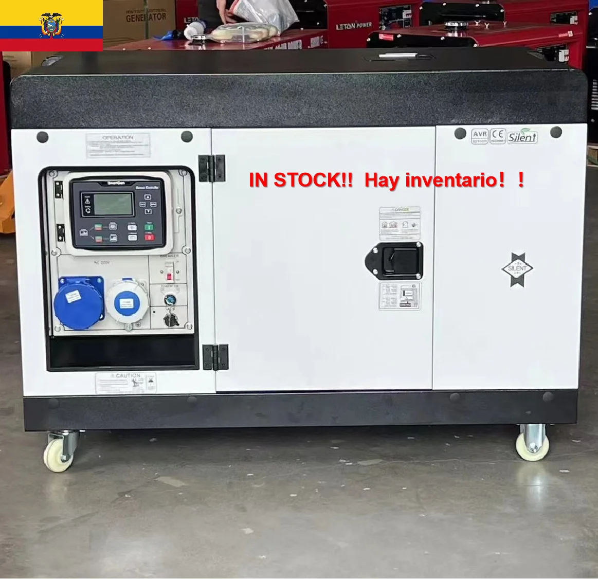 LETON POWER super silent home use diesel electric generator set for generador diesel 10kw 12kw 15kw 20kw 25kw diesel generator