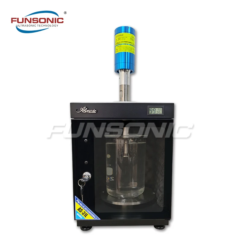 Funsonic Ultrasonic Homogenizer Mixer Emulsifier for Experimental Liquid Processing