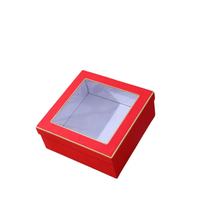 Custom Logo Luxury Design Cigar Packaging Cardboard Boxes Fancy Paper Laser Foil Card Rigid Lid And Base Box With Window Design