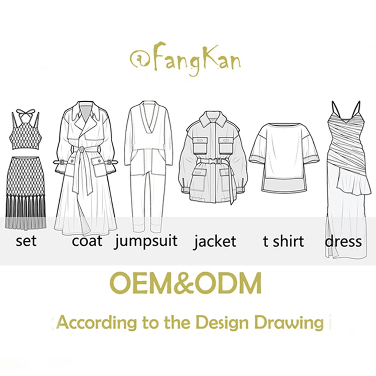 OEM ODM Custom Women Low MOQ Clothing Woman Garment Small Quantity Clothing Manufacturer Support Small Order