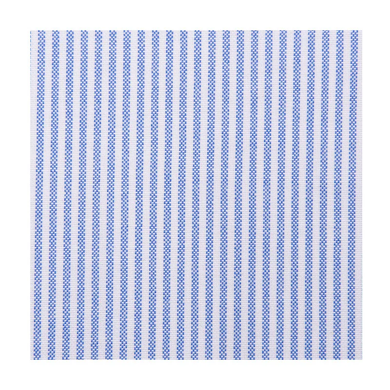 Available from stock TC oxford plaid fabric polyester-cotton yarn-dyed oxford plaid garment fabric  strip fabric