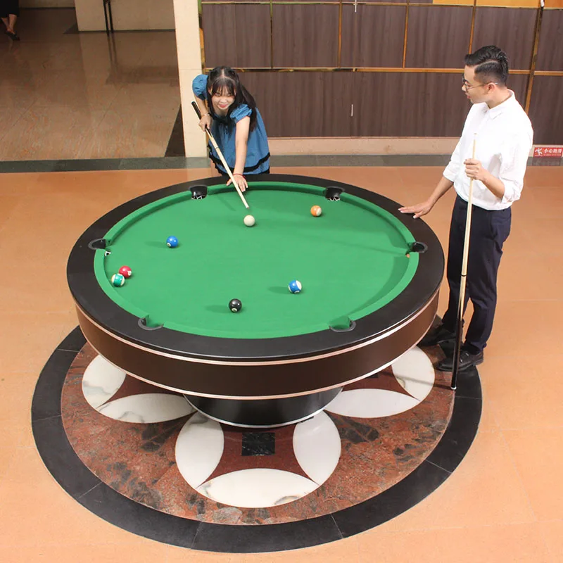 1.8 meters Manufacturer wholesale high quality fashionable design round billiard table round billiard table for bar ktv