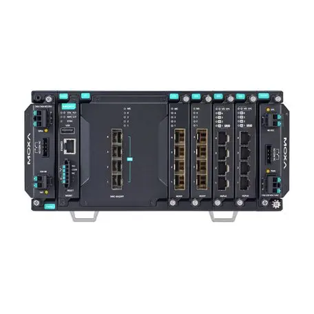 MOXA MDS-G4012-L3-4XGS серии 4XG + 8g-порт Layer 3 полногигабитные модульные управляемые коммутаторы Ethernet