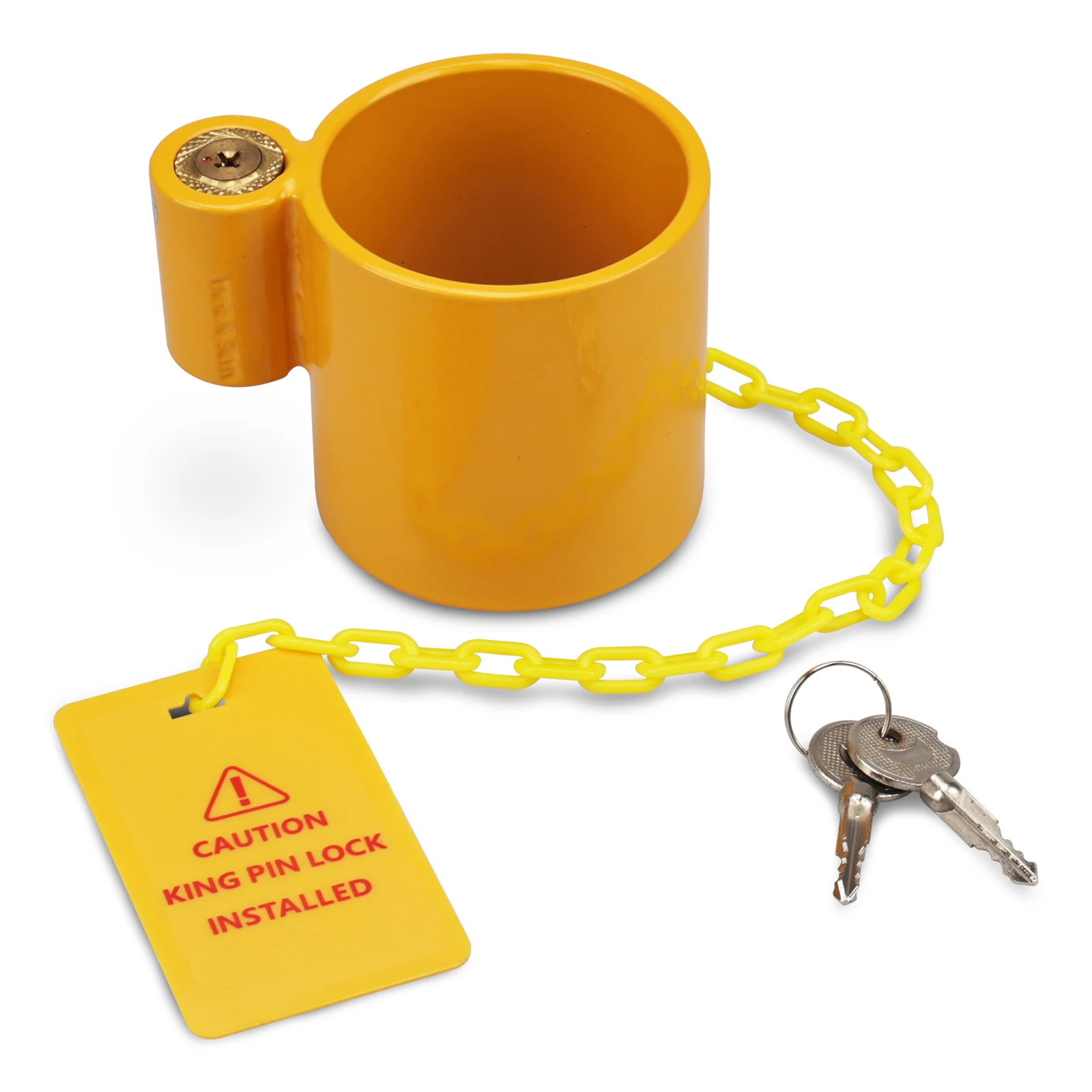 S2720 5th Wheel Lock - Steel Kingpin 5th Wheel Lock - Durable, Secure Trailer Kingpin 5th Wheel Lock - Trailer Accessories