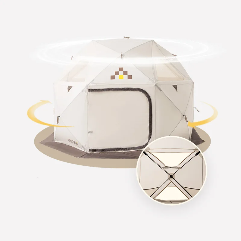 Outdoor spherical tent automatic camping folding tent rainproof