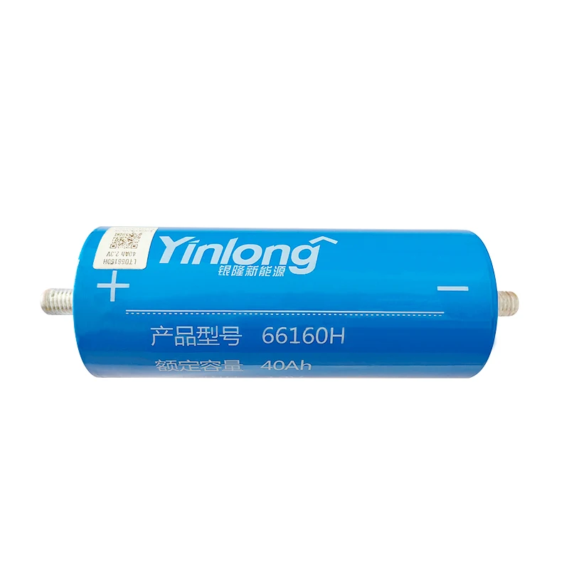 YINLONG Grade A LTO 2.3V 66160P 45Ah Cylindrical Lithium Titanate Oxid Battery Cell For Car Audio Solar Energy System