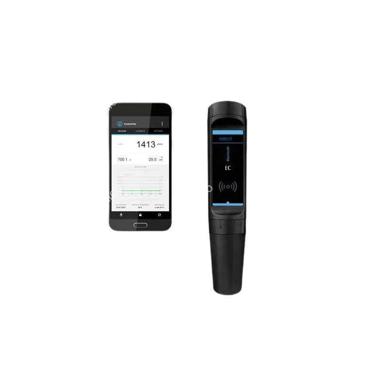SERICO Bluetooth Digital Pen Type Tds Water Tester Meter Model BT-EC-S50-H For Lab Water Soil  Fish Pond Aquarium