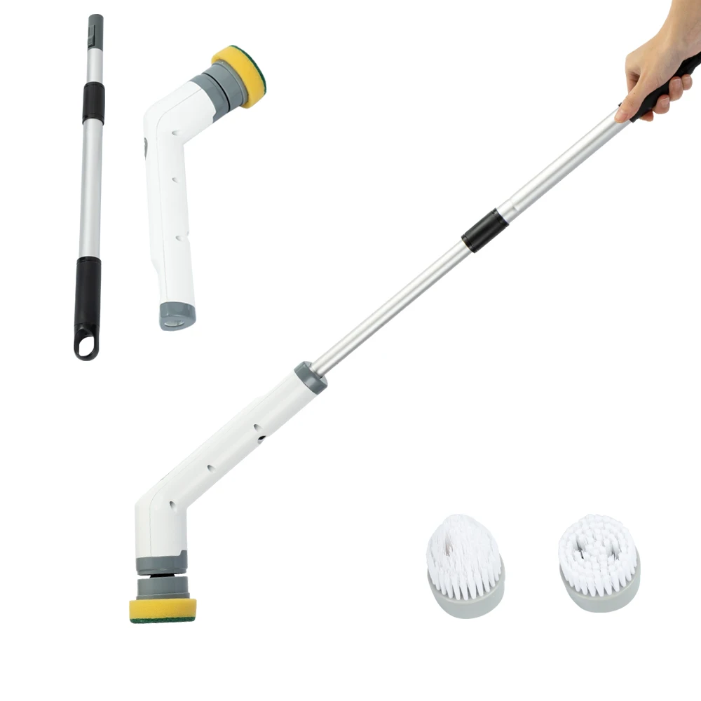 Manufacturer bathroom electric floor cleaning brush electric foam clean brush