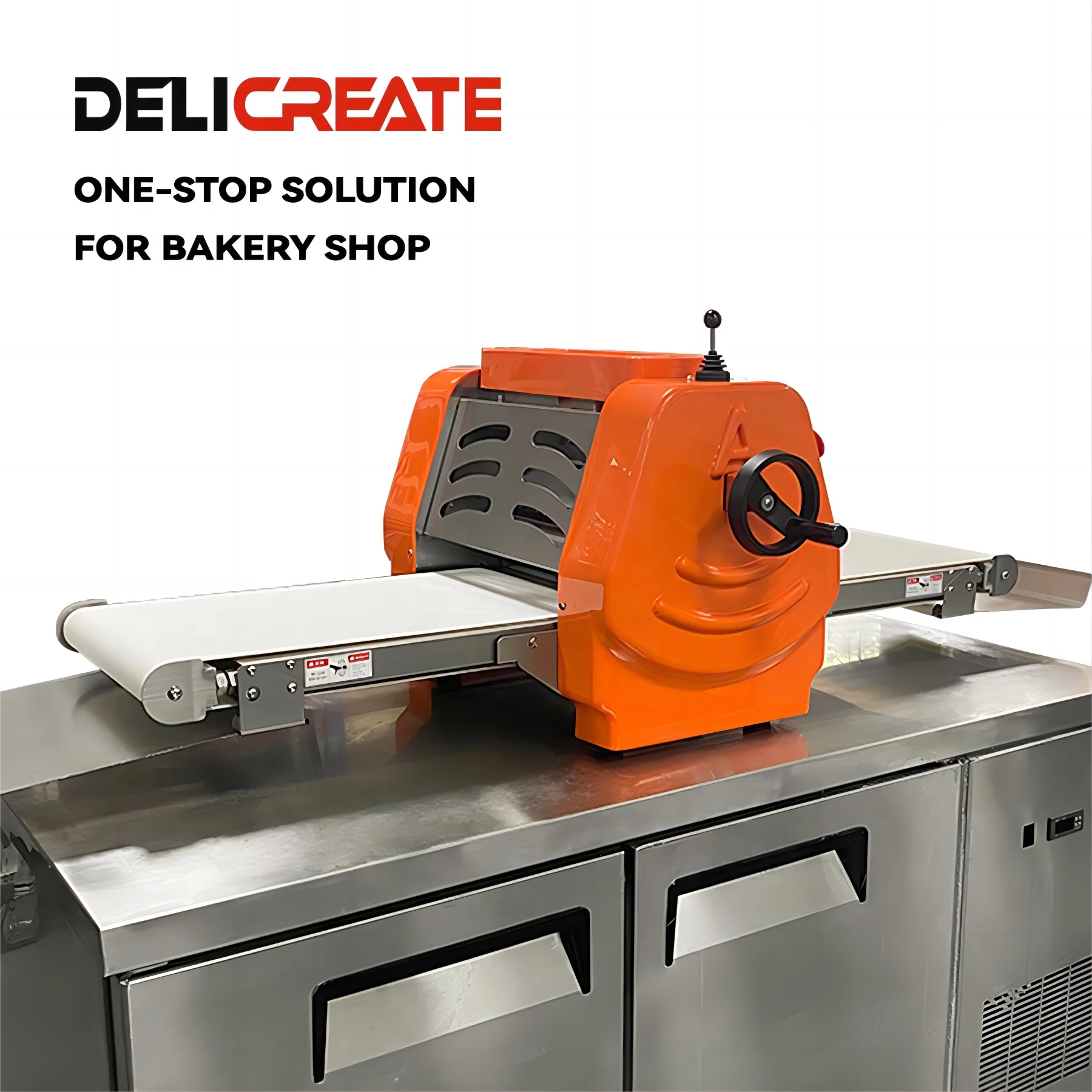 High Productivity Automatic Small Electric Baking Equipment Pastry Pizza Dough Sheeter Mini Machine for Bakery