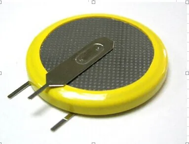 3.0V CMOS Button Coin Cell Lithium Battery CR2450 battery with solder tabs pins tags for Verifone VX520 VX 520