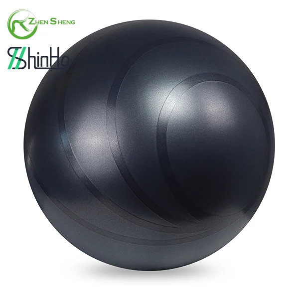 Zhensheng 2024 Hot Sale Stability Inflatable Anti Burst Balance Ball Eco Friendly PVC Swiss Yoga Fitness Ball with Pump
