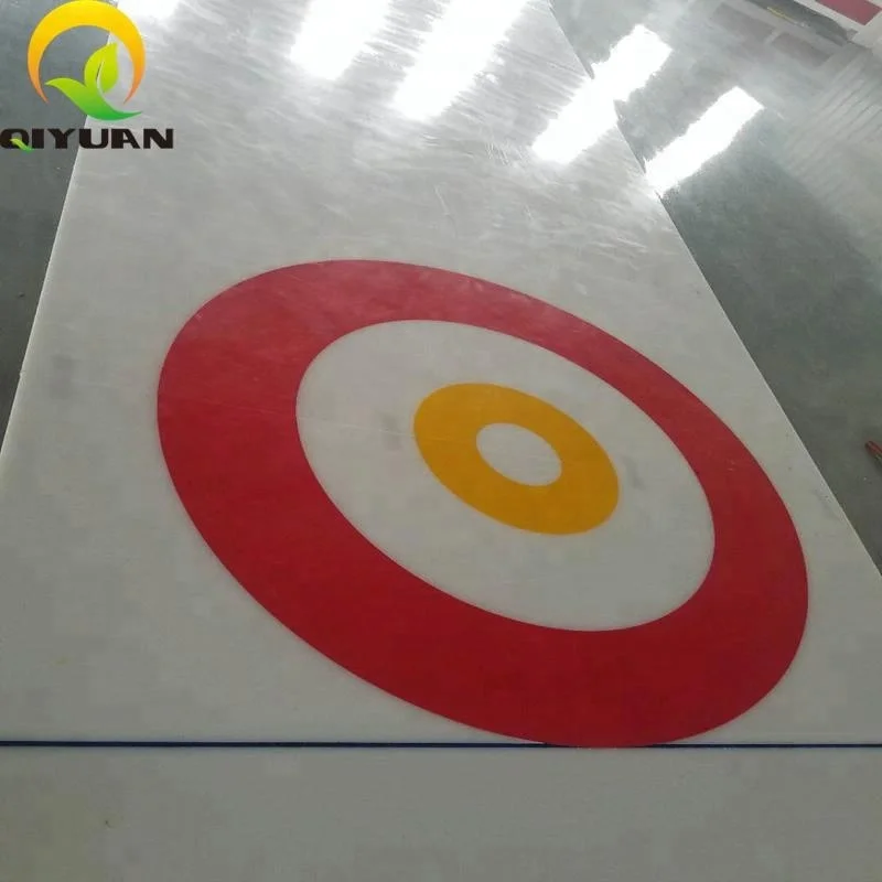 Best selling land curling panels for curling sports with curling stones