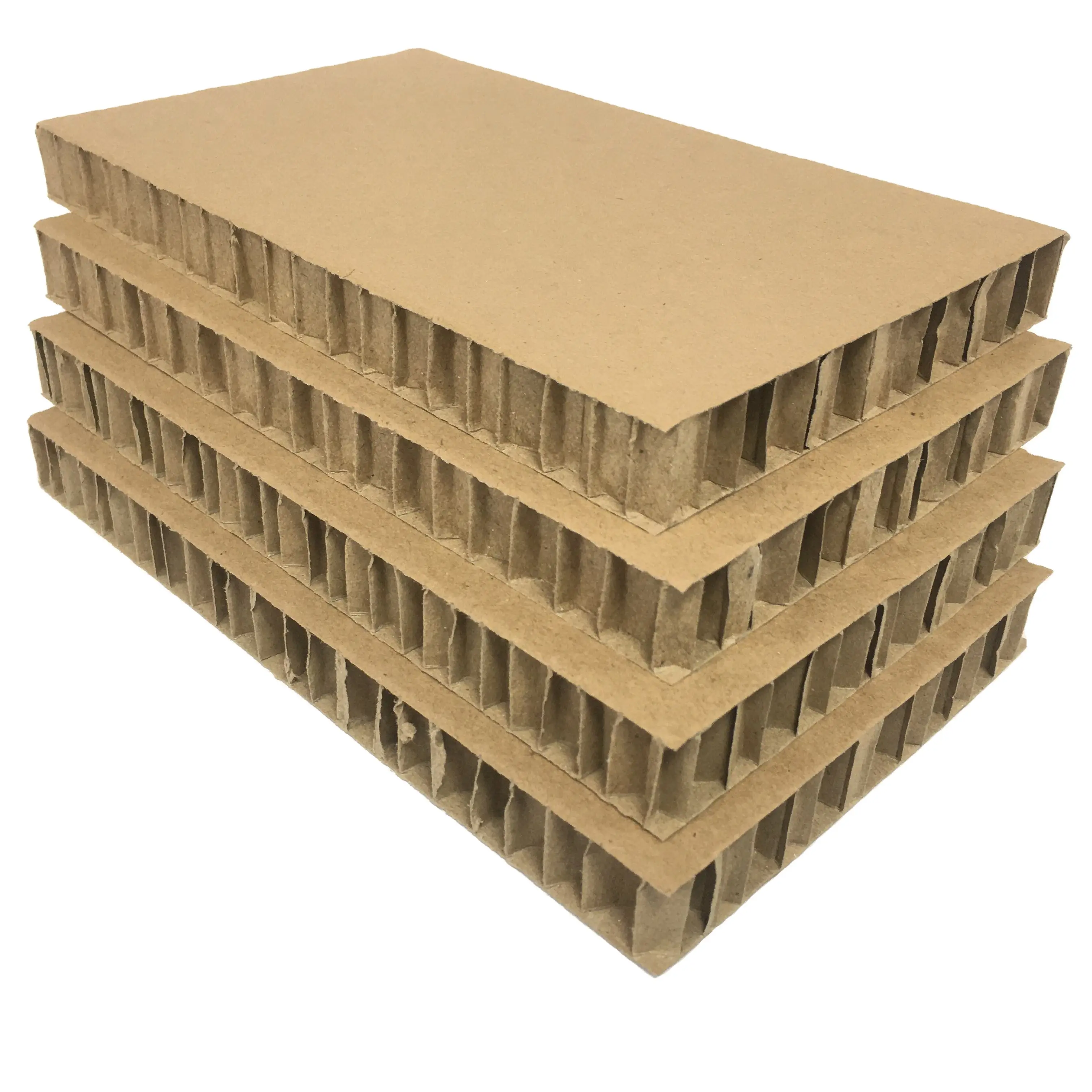 Factory Price Kraft Paper Corrugated Cardboard Honeycomb Cardboard Panel Premium Quality